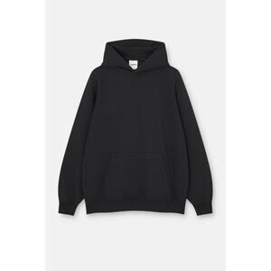 PULL&BEAR Basic Womens Oversized Hooded Sweatshirt Without Sting - X